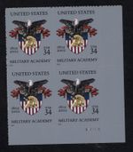 SCOTT #3560 2002 MILITARY ACADEMY BICENTENNIAL ISSUE PLATE BLOCK OF 4 MNH VF!