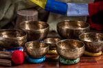 Tibetan Full Moon Handmade Singing Bowl Set of 7 - Meditation Chakra Singing Bowl