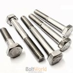 M10 / 10mm A2 STAINLESS STEEL PART THREADED HEX HEAD BOLTS HEXAGON SCREWS DIN931