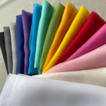 56" wide Crystal Organza Fabric Voile Wedding Craft Material Per Meter 50 colors