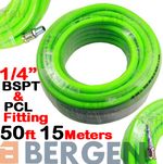 US PRO HEAVY DUTY Air Line Hose Compressor Air Hose Line 15m 50ft 1/4" BSP HiVis
