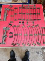 Job Lot Of 21 Pieces Of O Gauge 2 rail track