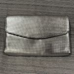 Vintage 70s Harry Levine Silver Metallic Mesh Clutch Shoulder Bag Purse NWT