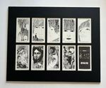 THE BEATLES 'REVOLVER' LIMITED EDITION MOUNTED COLLECTOR CARDS