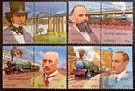 NEVIS 1985 SG318-25 150TH ANNIVERSARY OF GREAT WESTERN RAILWAY - MNH