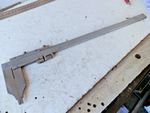 Mitutoyo 0 to 12" / 300 mm vernier caliper