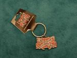 LYNYRD SKYNYRD - LOGO   ENAMEL METAL KEYCHAIN (NEW) OFFICIAL BAND MERCH