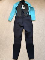 Slinx Women's Wetsuit Thermal Flex Full Body Length, Blue & Black, Size XL - New