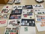 Leeward Islands mint and used 18 cards Qv to KGVI 19485/- mint *a189
