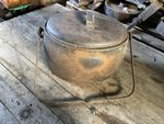 Vintage Cast Iron 3 1/2 Gallon Romany Gypsy Cooking Pot