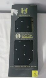  Hogmana H Lock Interchangeable Sole Size Uk 8  Eu 42 Felt Studded New