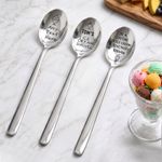 Personalised Engraved Ice Cream Shovel Spoon Stainless Steel Dad Mum Kids Gift