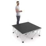 PD X-Lite750 Portable Stage Platform Riser System - 1m x 1m x 40cm