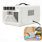 1000W Portable Air Conditioner 220V White Cooling Heating Indoor Camping Lorry