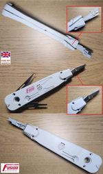 KRONE STYLE LSA IDC INSERTION PUNCH DOWN TOOL BT TELEPHONE NETWORK RJ45 CAT6
