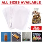Clear Cellophane Sweet Party Bags Plastic Treats Gift Food Sweetie Bags for Kids