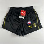 Richmond Tigers Footy Shorts AFL Team Home Puma On-Field Mens Small S W30