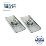 VW Transporter Caddy Kombi Seatbelt Reinforcement Plate (Pair) Genuine Part