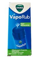 Vicks VapoRub Easy Application Twist and Apply On Chest  4 Cold Relief BBE 08/26
