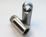 Custom sissy bar mount adapter for chopper, bobber, motorcycle - mild steel