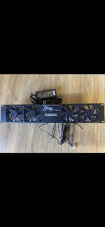 Middle Atlantic Thermal Rack Fan Panel – 4 Fan Cooling Unit