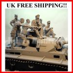 1/16  Resin Model Figure GK，No tanks, 6 Figure ,German,  Unassembled and unpa...