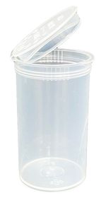 Pop Top Bottles 19 Dram 3.5gms  Stash Containers Smell Proof Medical Grade
