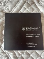 TAG Heuer Automatic Chronograph Calibre 16 Instruction Booklet Manual