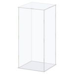 Display Case Box Acrylic Transparent Dustproof Protection Showcase 16x16x36cm