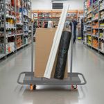 2200lb Drywall Cart Plasterboard Trolley Sheetrock Sheet Panel Dolly With Wheels