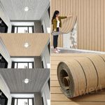 6X 3M Thicken Self-Adhesive Thermal Insulation Wallpaper Wood Grain Wall Sticker