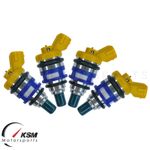 4 FUEL INJECTORS 750cc FOR SUBARU IMPREZA CLASSIC V1/1.5 WRX STI EJ20 GC8 93-98