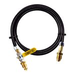 LPG GPL Gas Bottle Refill Set Adaptors to Fill Empty POL Propane Cylinders New