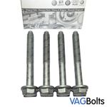 Genuine VW 4x Steering Rack Subframe Bolt Kit Golf Mk4 Bora Beetle Audi A3 TT