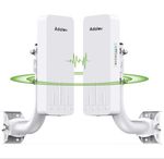 Gigabit Wireless Bridge, CPE362, VLAN, 2 Bracket Mounts, 5.8G 5km point to point