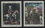 Luxembourg Joseph Kutter painter 2v 1969 MNH SG#838-839 MI#790-791