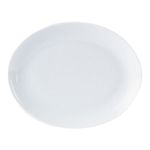 6x Oval Plates 12" / 30cm  Food Display Crockery Dinner Set  Restaurant Hotel