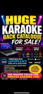 *LAST ONE* 115000 plus Karaoke back catalogue for sale