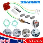 10X Car Air-Diesel-Gasket +Ceramic Glow Plug Kit For Chinese Diesel Heater 2-8KW