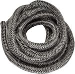 Stove Rope Seal  Doors Wood Burning Stove Flue Pipe Seal 6,8,10,12mm Black