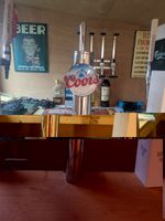 Coors, Light beer pump Full Bar Set Up Outside Bar. Mancave, Pub Pump, Hot tub.