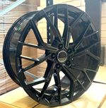 18" AUDI A3 & S3 2003-2026 GLOSS BLACK AVANT DESIGN 8J ALLOY WHEELS /SET OF 4