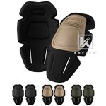 KRYDEX Tactical Knee Pad Impact Combat Pants Joint Protection Kneecap Airsoft