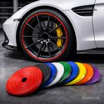 Car Wheel Rim Protector Strip 8M Alloy Guard Scratch Protection
