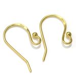 Gold Vermeil Sterling Silver French Earring Wires Fish Hooks Jewellery Findings 