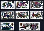 1966 Battle of Hastings SG705 - 712 Ordinary Bayeux Tapestry Unmounted Mint MNH