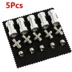 5Pcs 1/4" to 3/8" Thread Screw Mount Adapter Camera Tripod Stand Accessories