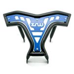XRW X16 Front Bumper (Black/Blue Insert) for Yamaha Raptor 90