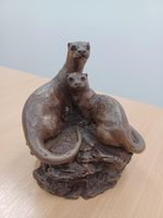 Pai or Otters Sculpture Tanya Russell