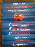 PAIR OF ROUTEMASTER STAGECOACH IN FIFE POSTERS